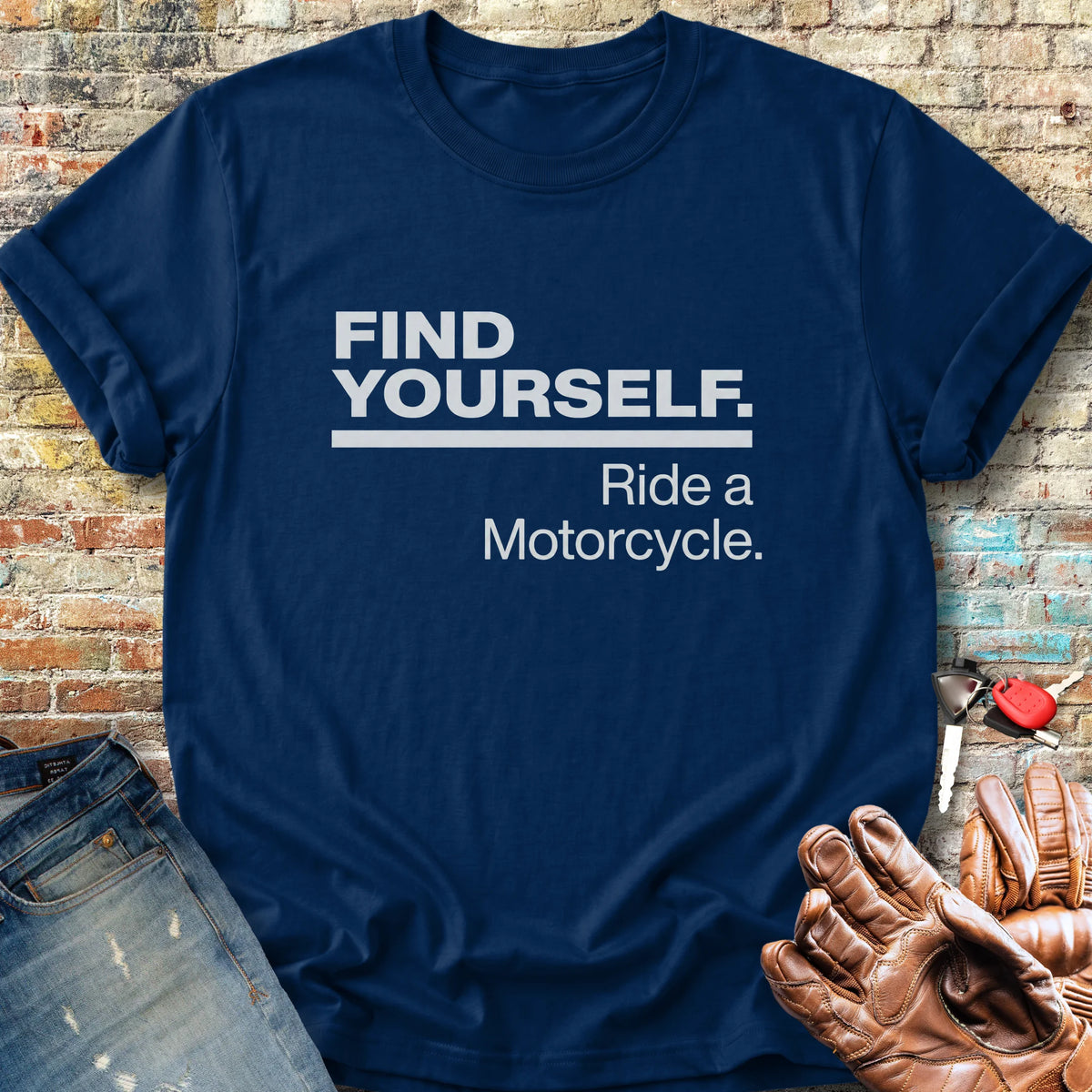 Find Yourself Classic T-Shirt - Navy