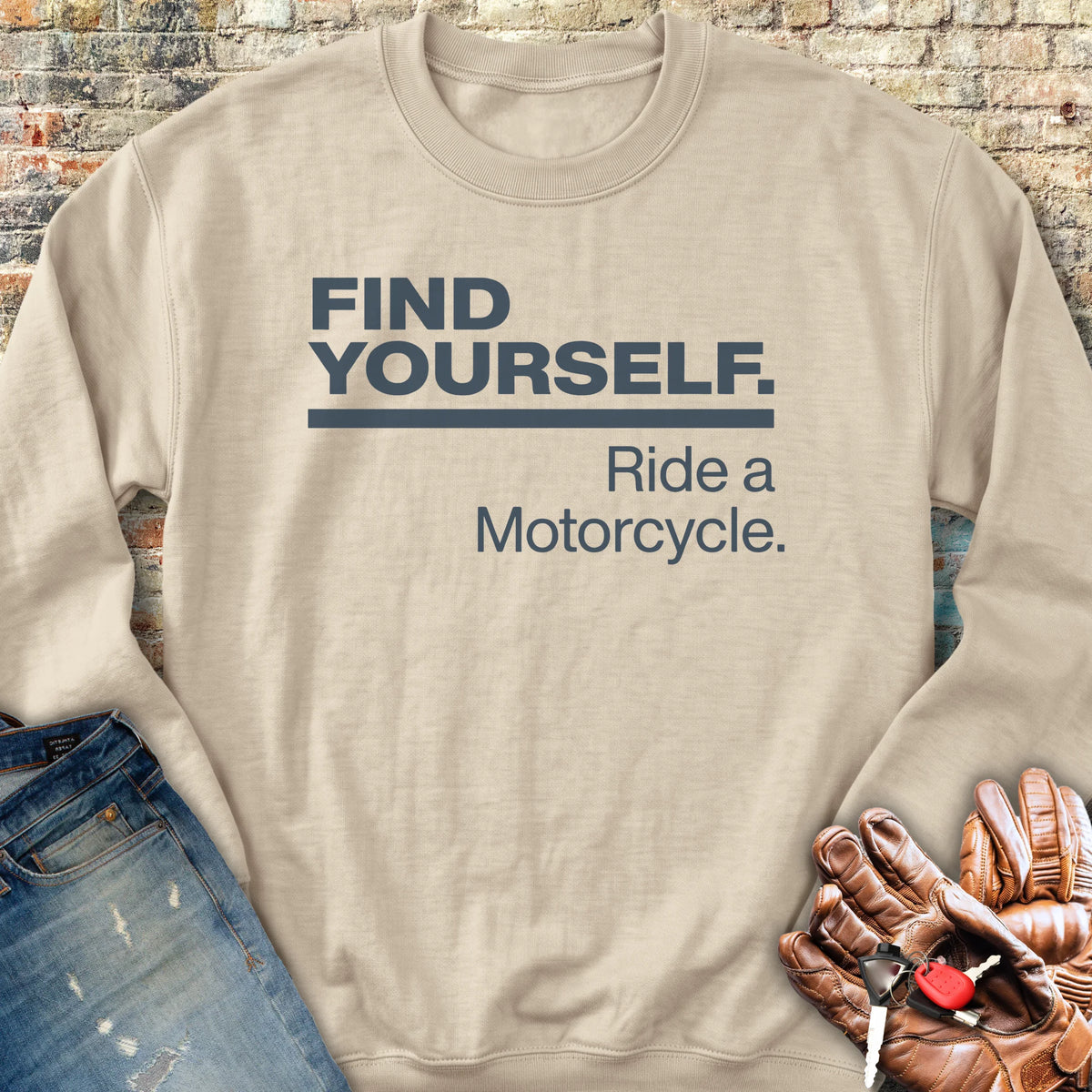Find Yourself Sweatshirt - Sand