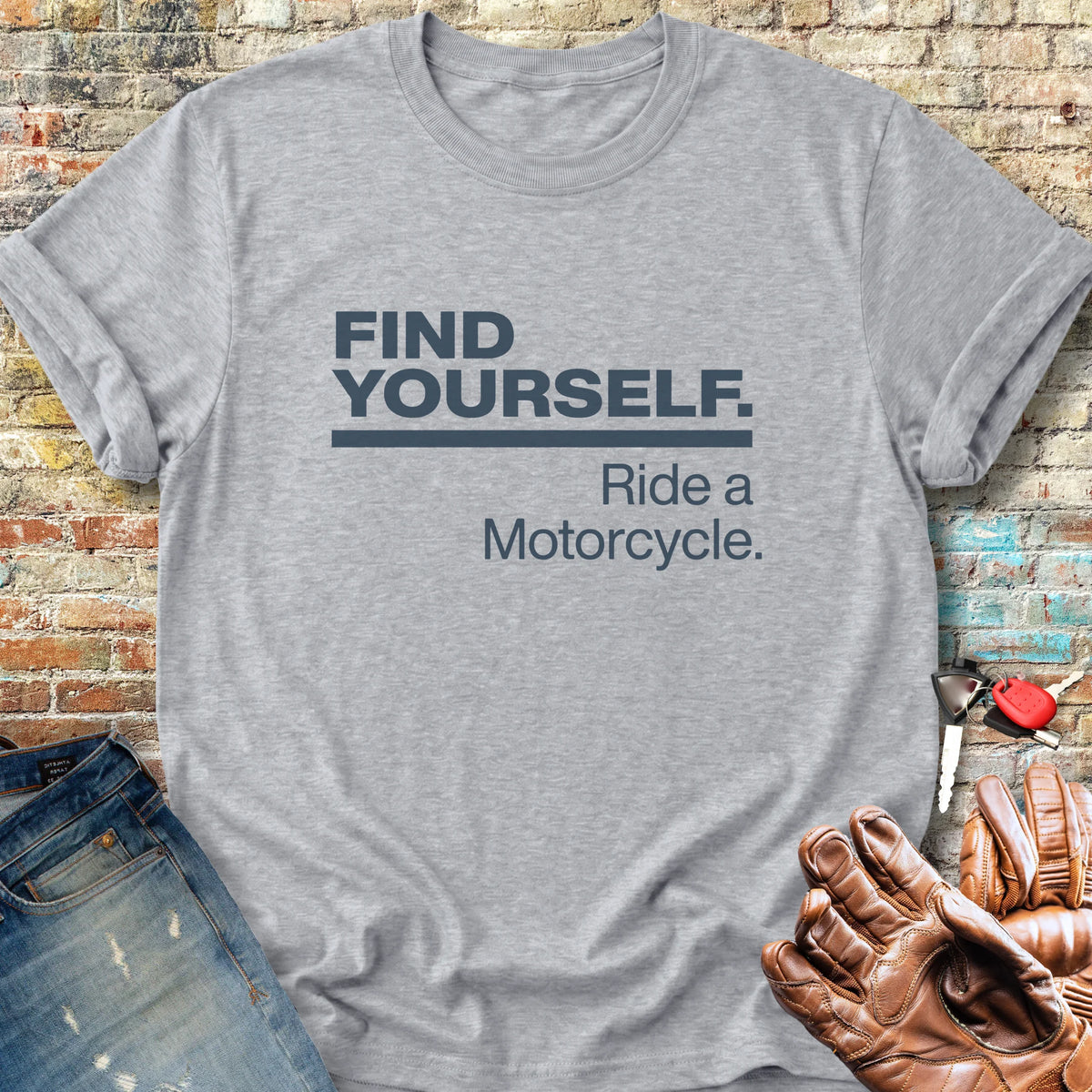 Find Yourself Classic T-Shirt - Sport Grey