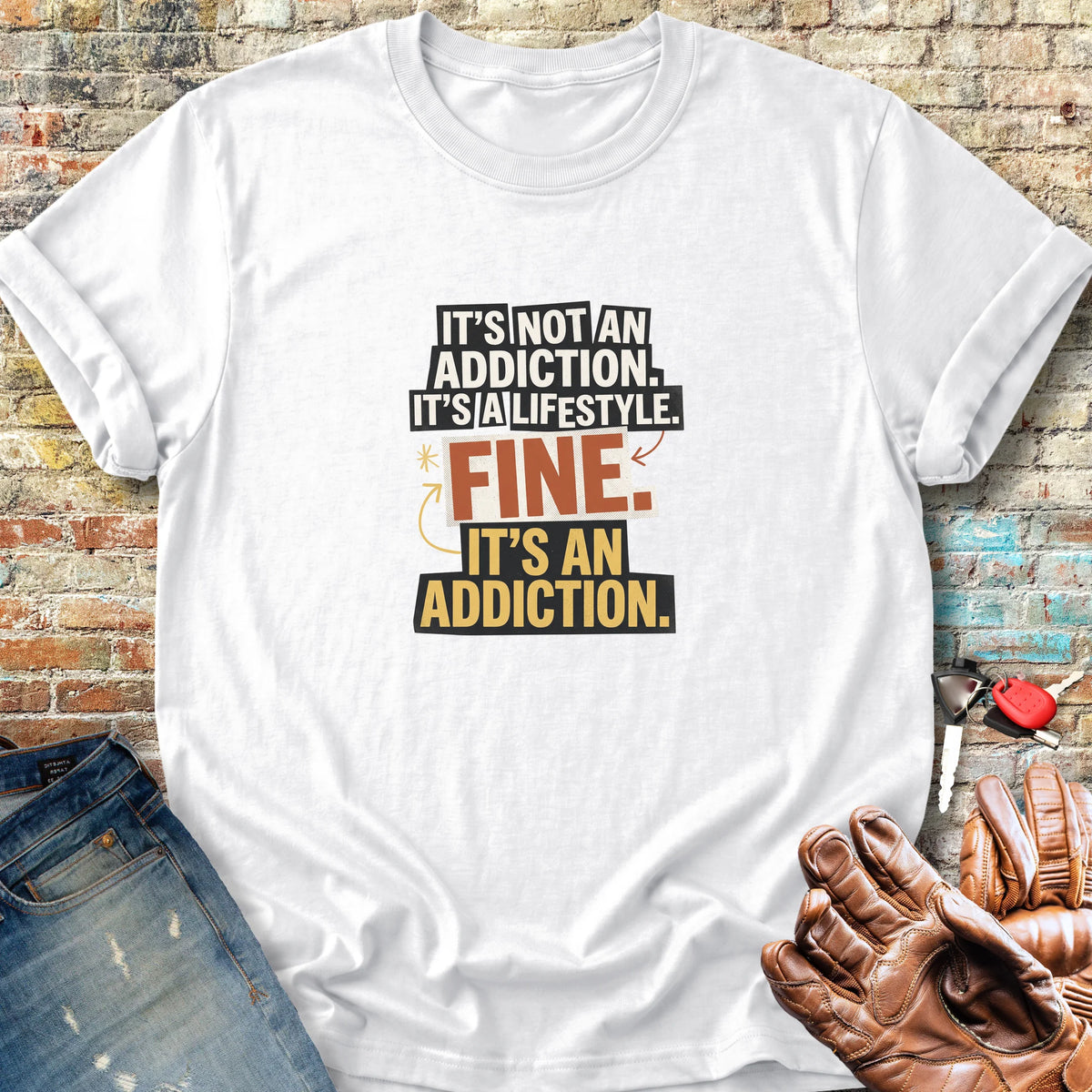 Fine Classic T-Shirt - White