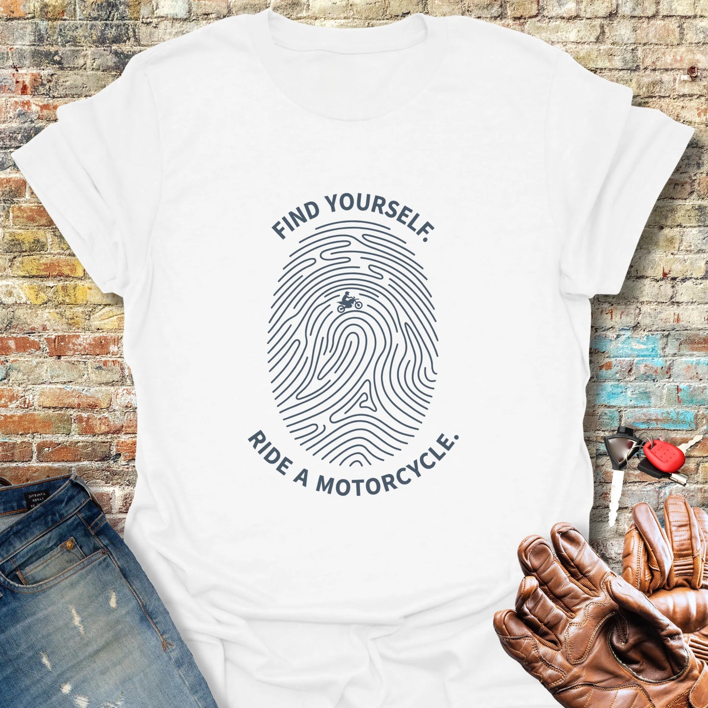 Fingerprint T-Shirt - White