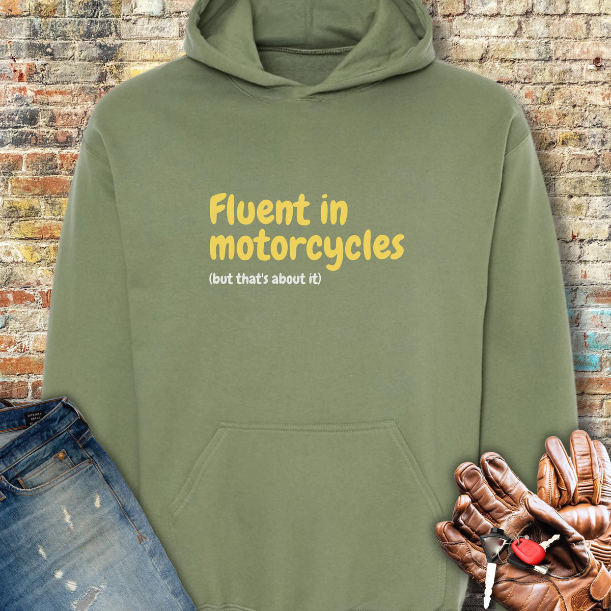 Fluent Hoodie - Military Green