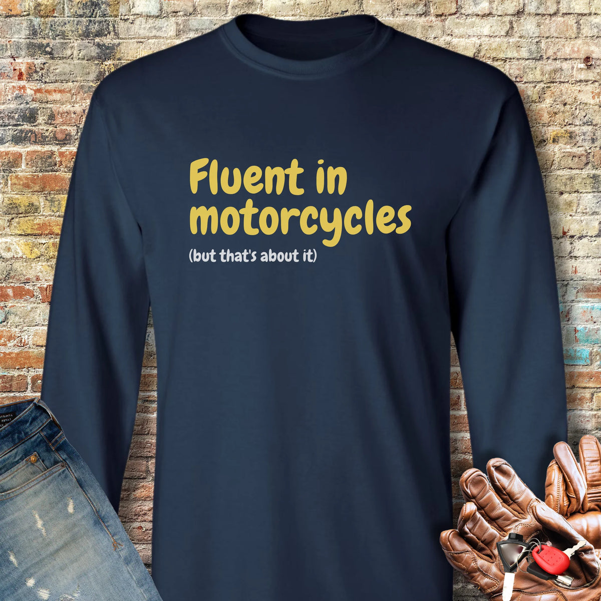 Fluent Long Sleeve T-Shirt - Navy