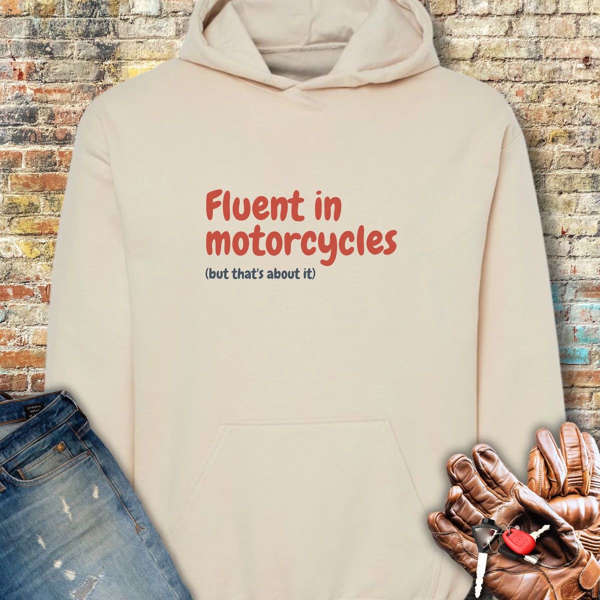 Fluent Hoodie - Sand