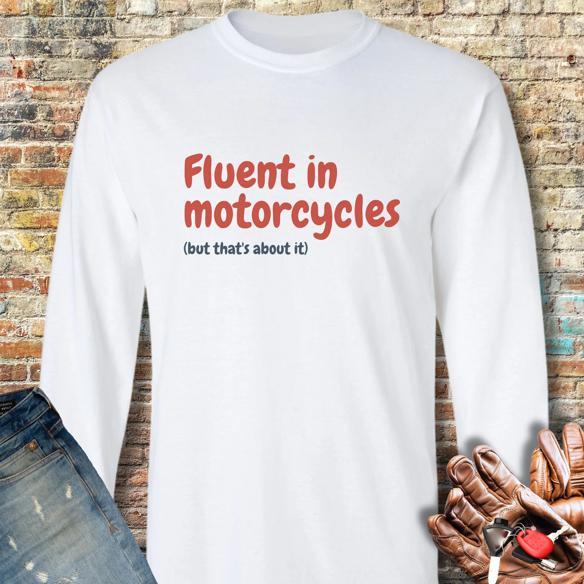 Fluent Long Sleeve T-Shirt - White