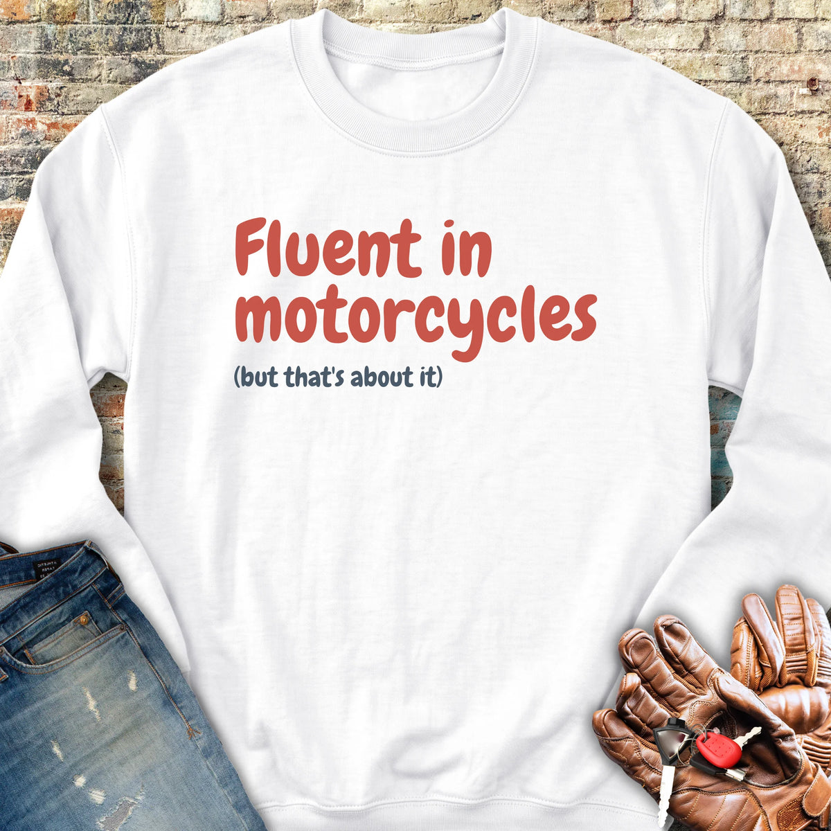 Fluent Sweatshirt - White