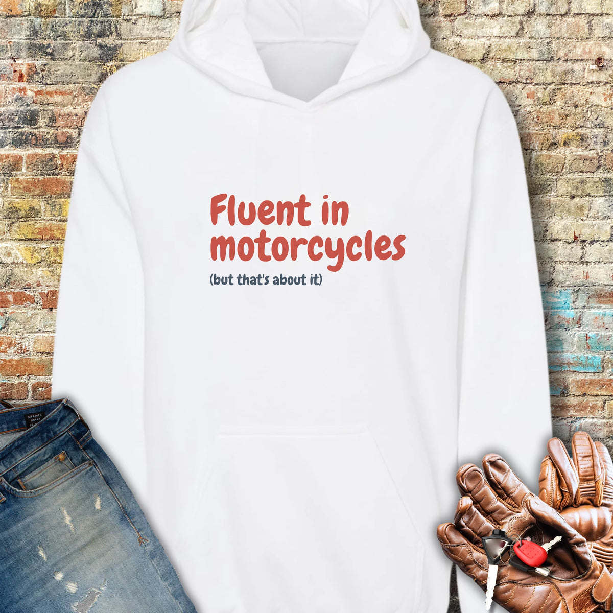 Fluent Hoodie - White