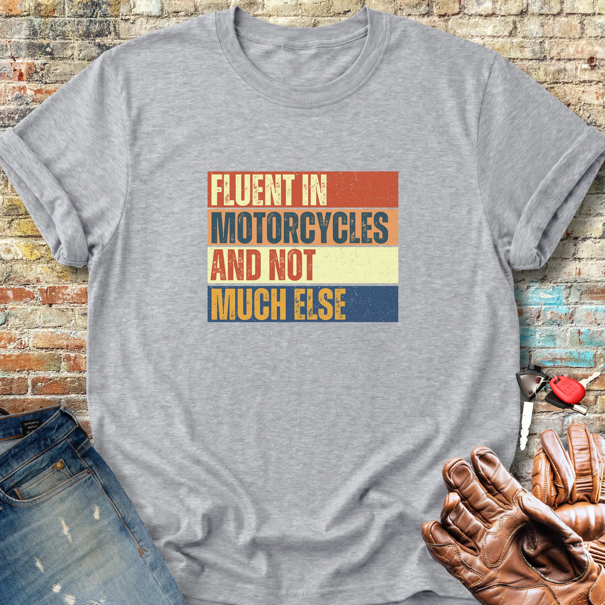 Fluent (Block) Classic T-Shirt - Sport Grey