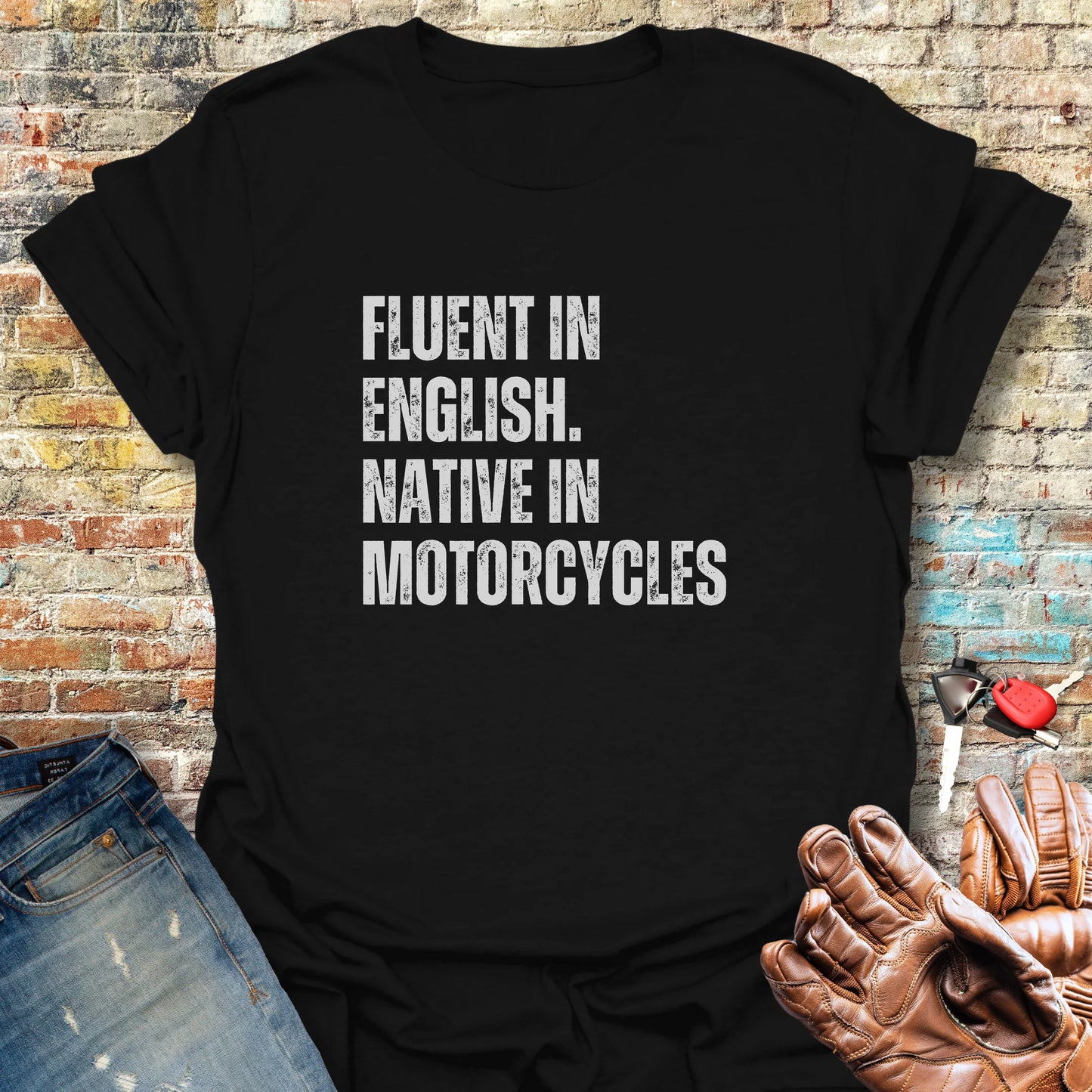 Fluent In English T-Shirt - Black