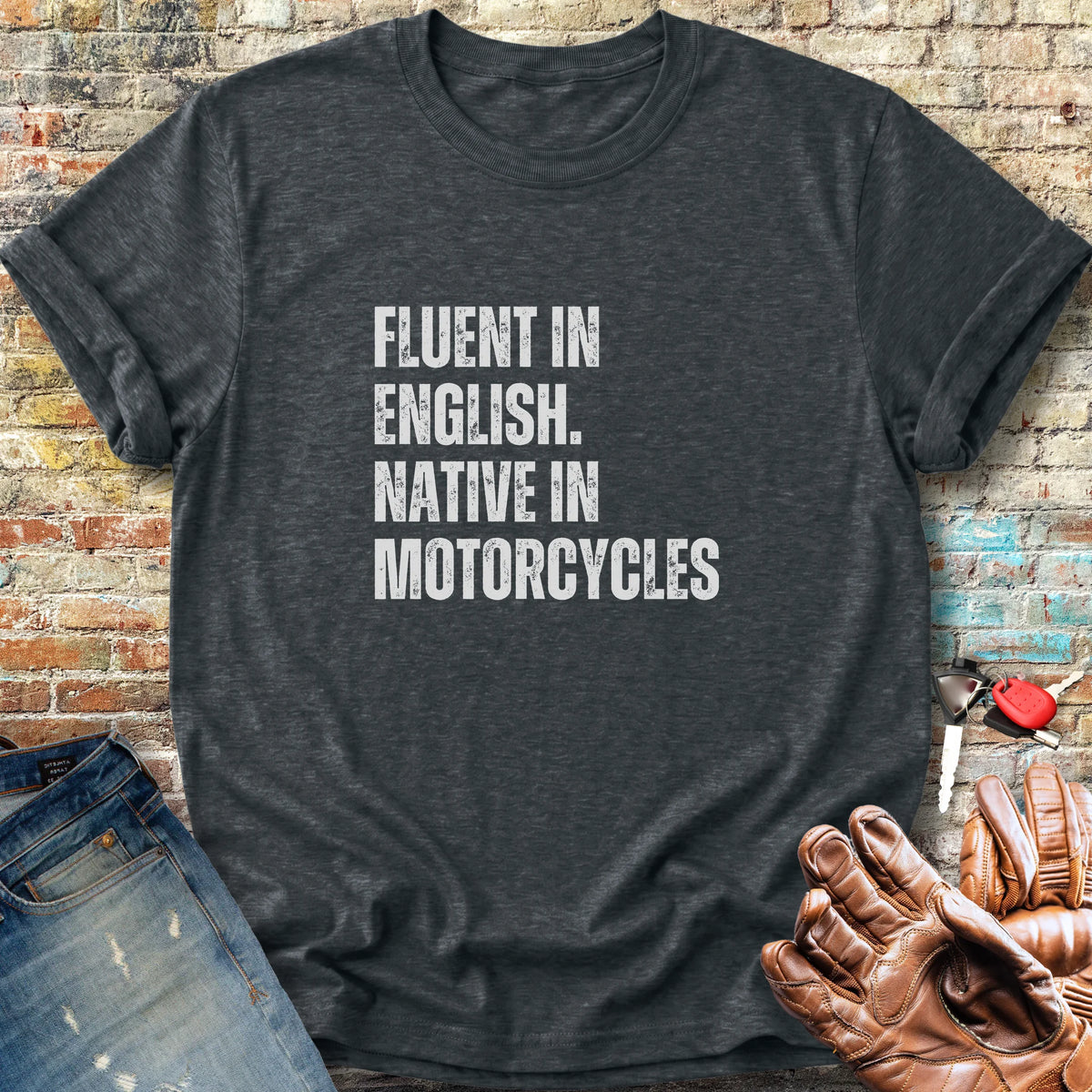 Fluent In English Classic T-Shirt - Dark Heather