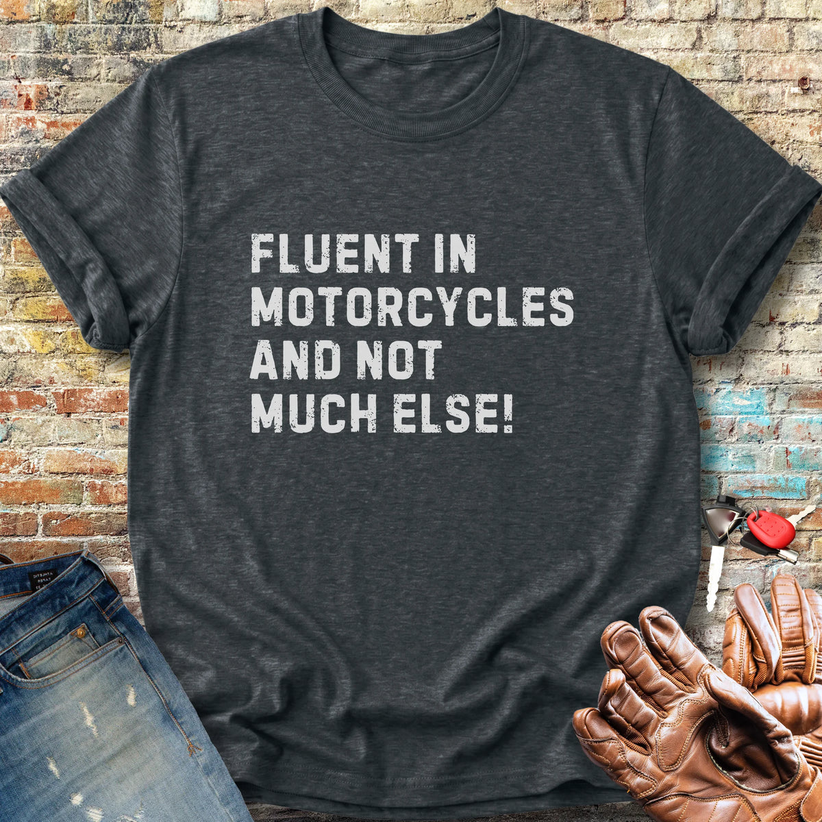 Fluent (Text) Classic T-Shirt - Dark Heather