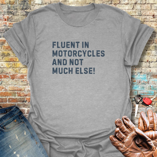 Fluent (Text) T-Shirt - Sport Grey