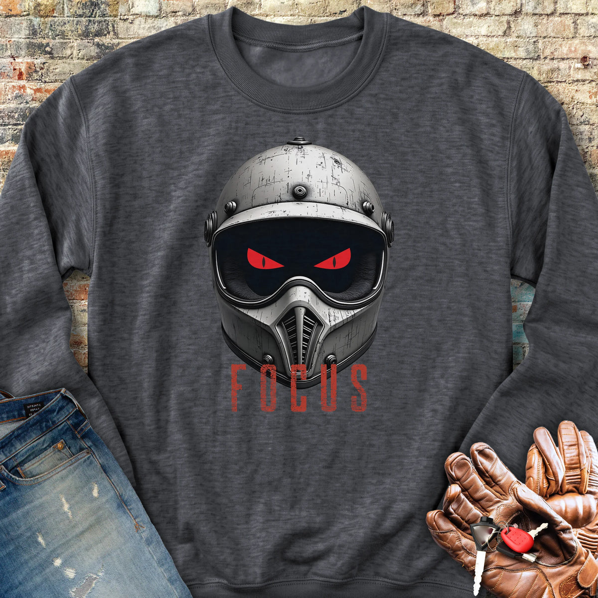 Focus Sweatshirt - Dark Heather