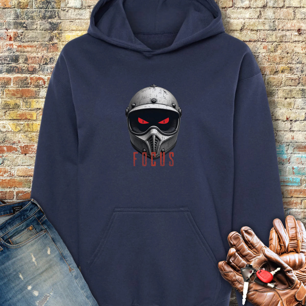 Focus Hoodie - Navy