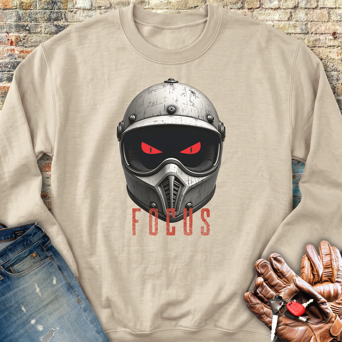 Focus Sweatshirt - Sand