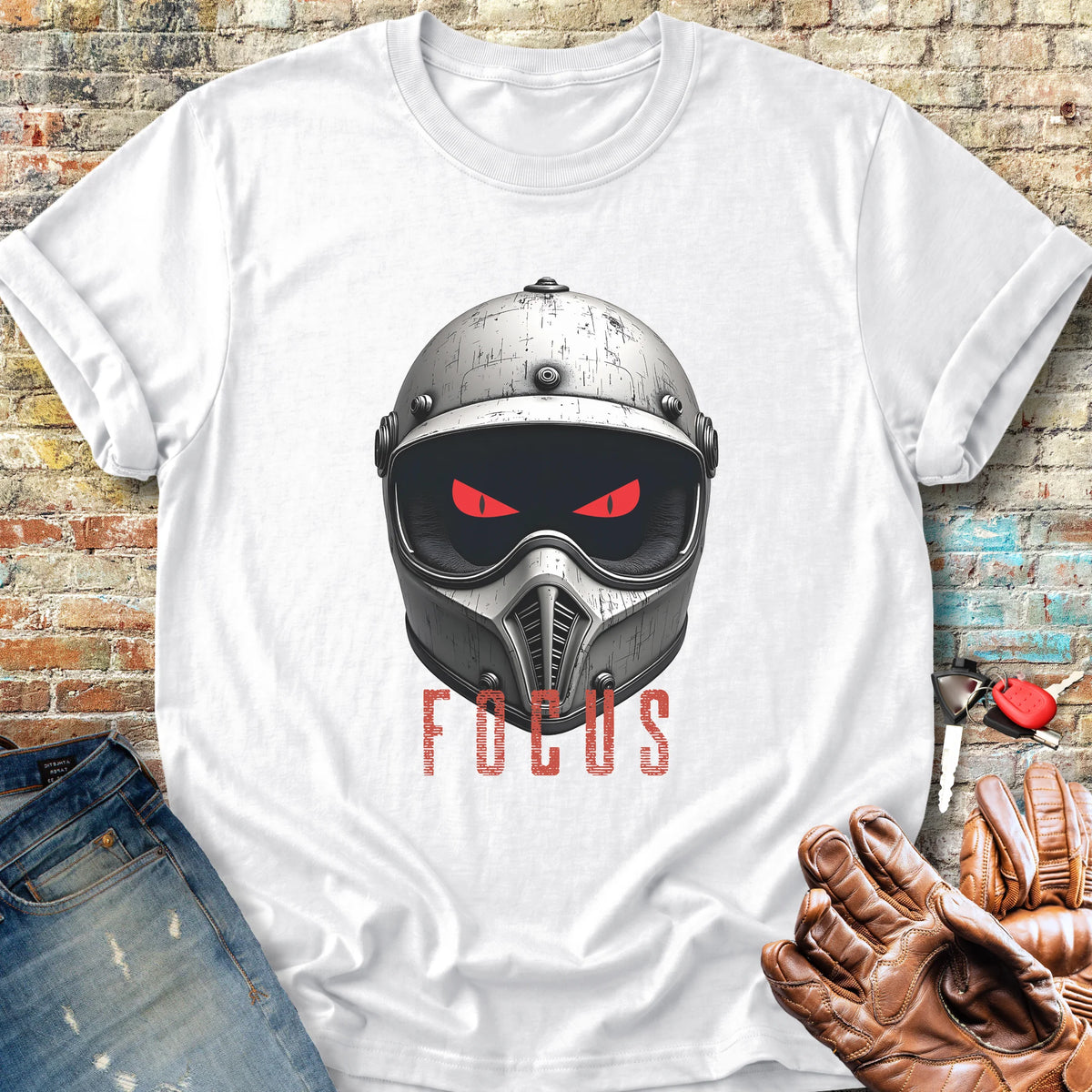 Focus Classic T-Shirt - White