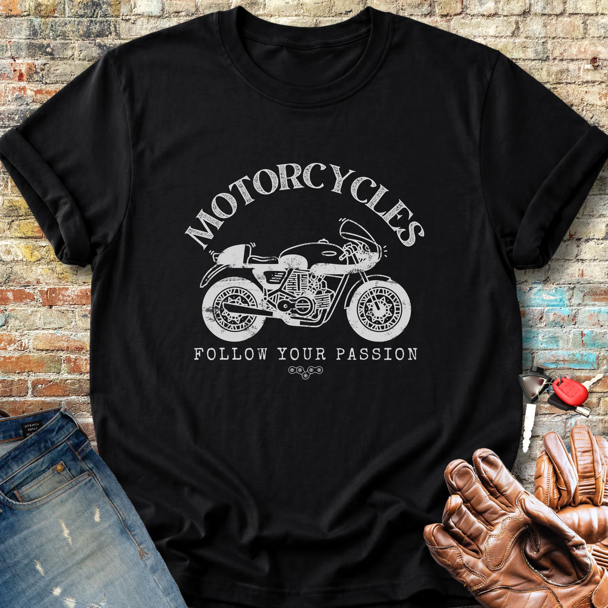 Follow Your Passion (Classic) Classic T-Shirt - Black
