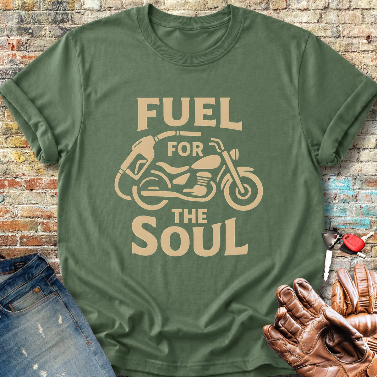 For The Soul Classic T-Shirt - Military Green