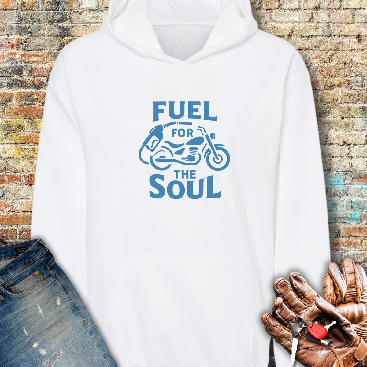 For The Soul Hoodie - White