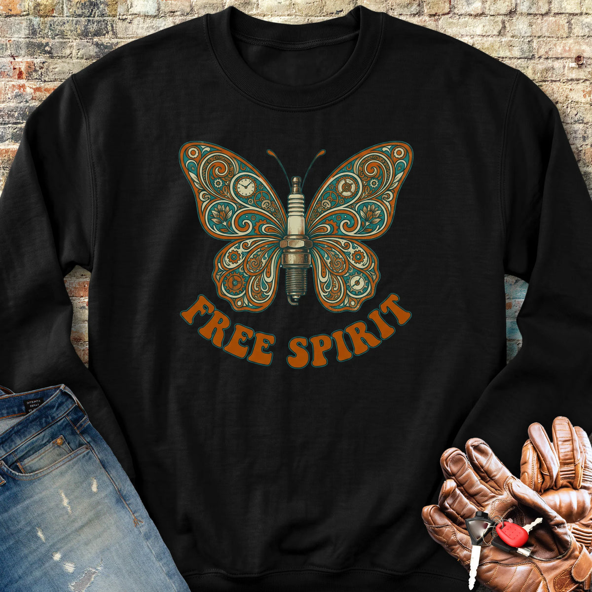 Free Spirit Sweatshirt - Black