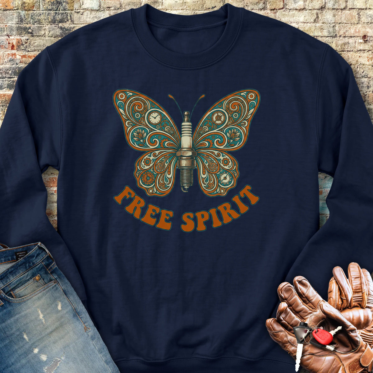 Free Spirit Sweatshirt - Navy