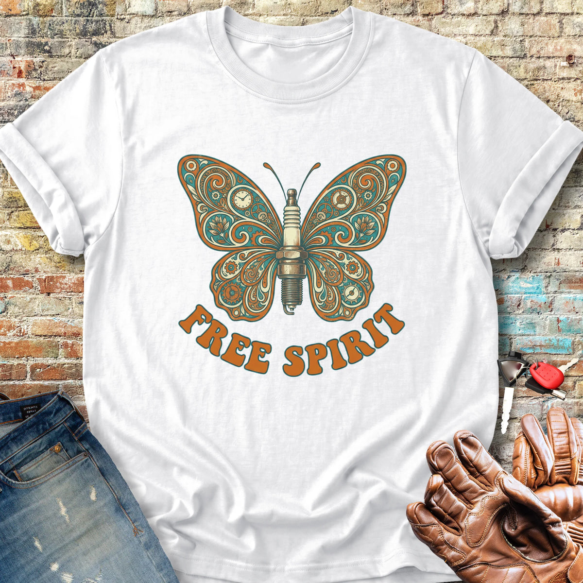 Free Spirit Classic T-Shirt - White