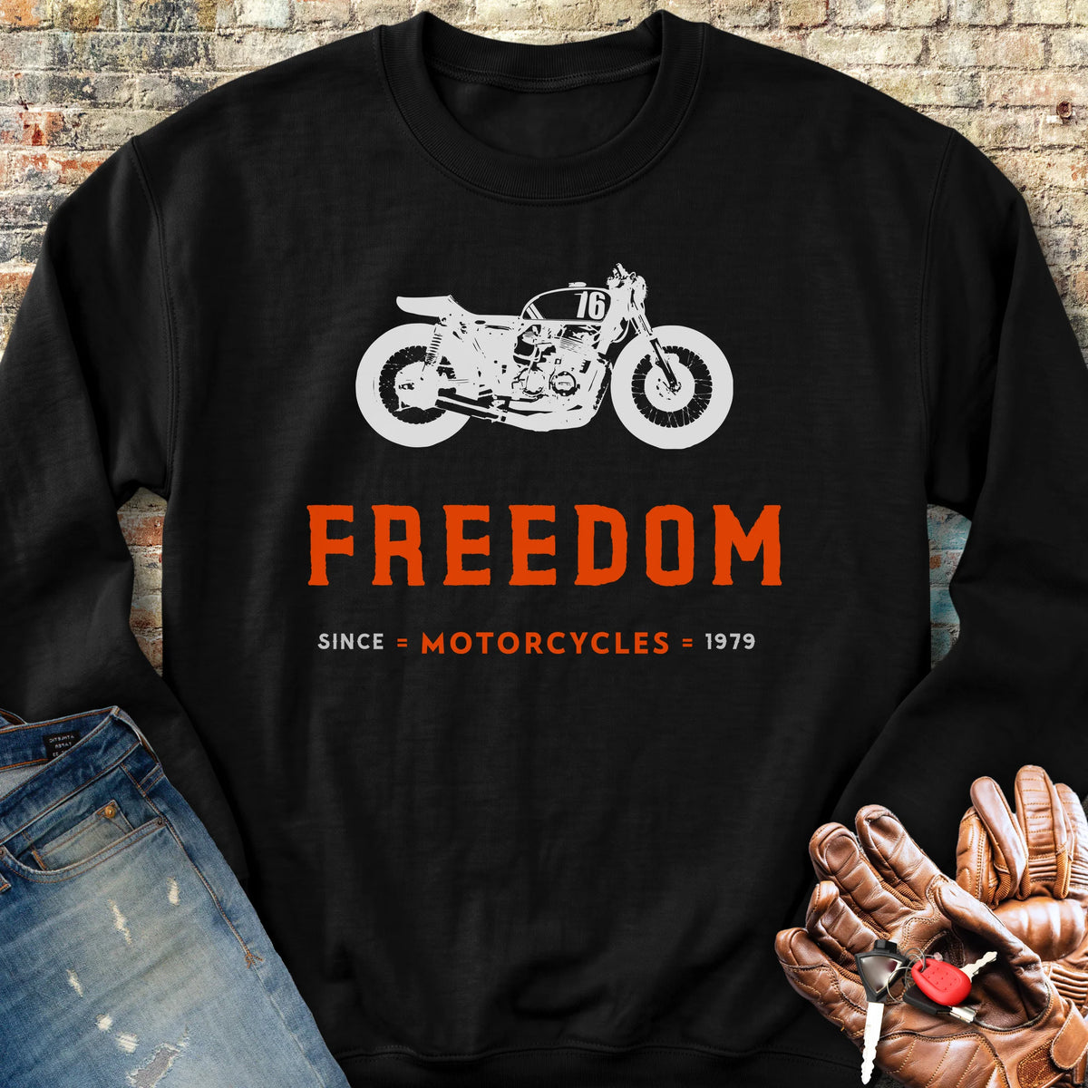 Freedom Sweatshirt - Black