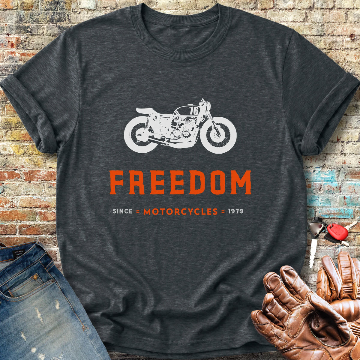 Freedom Classic T-Shirt - Dark Heather