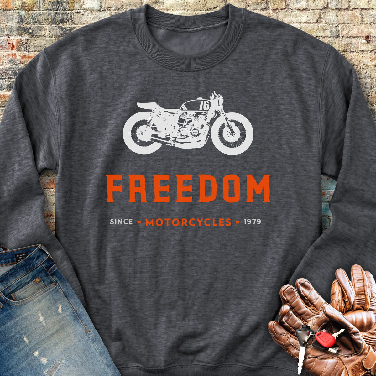 Freedom Sweatshirt - Dark Heather
