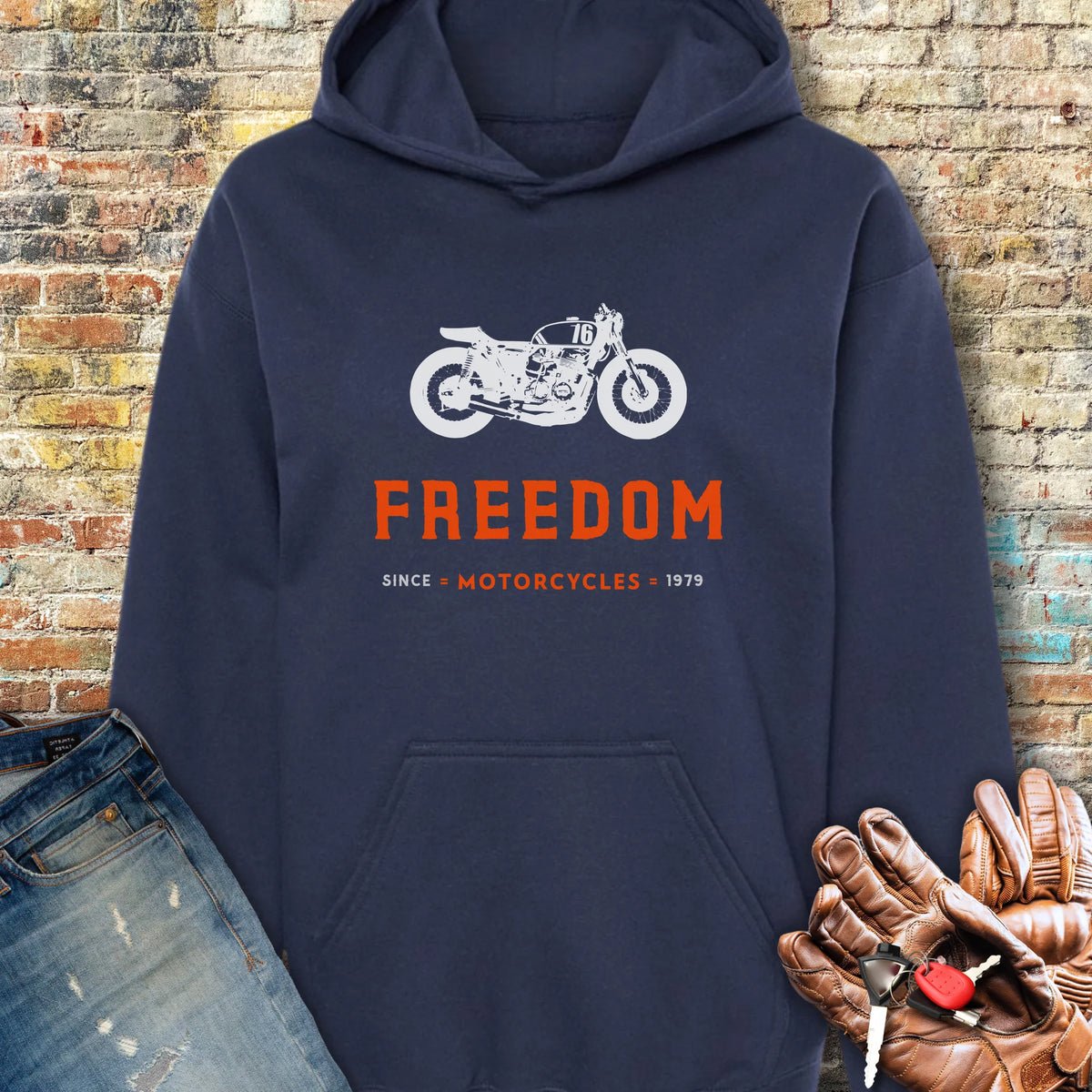 Freedom Hoodie - Navy