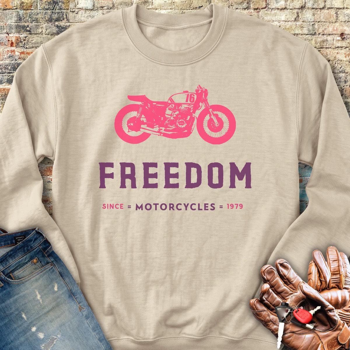 Freedom Sweatshirt - Sand