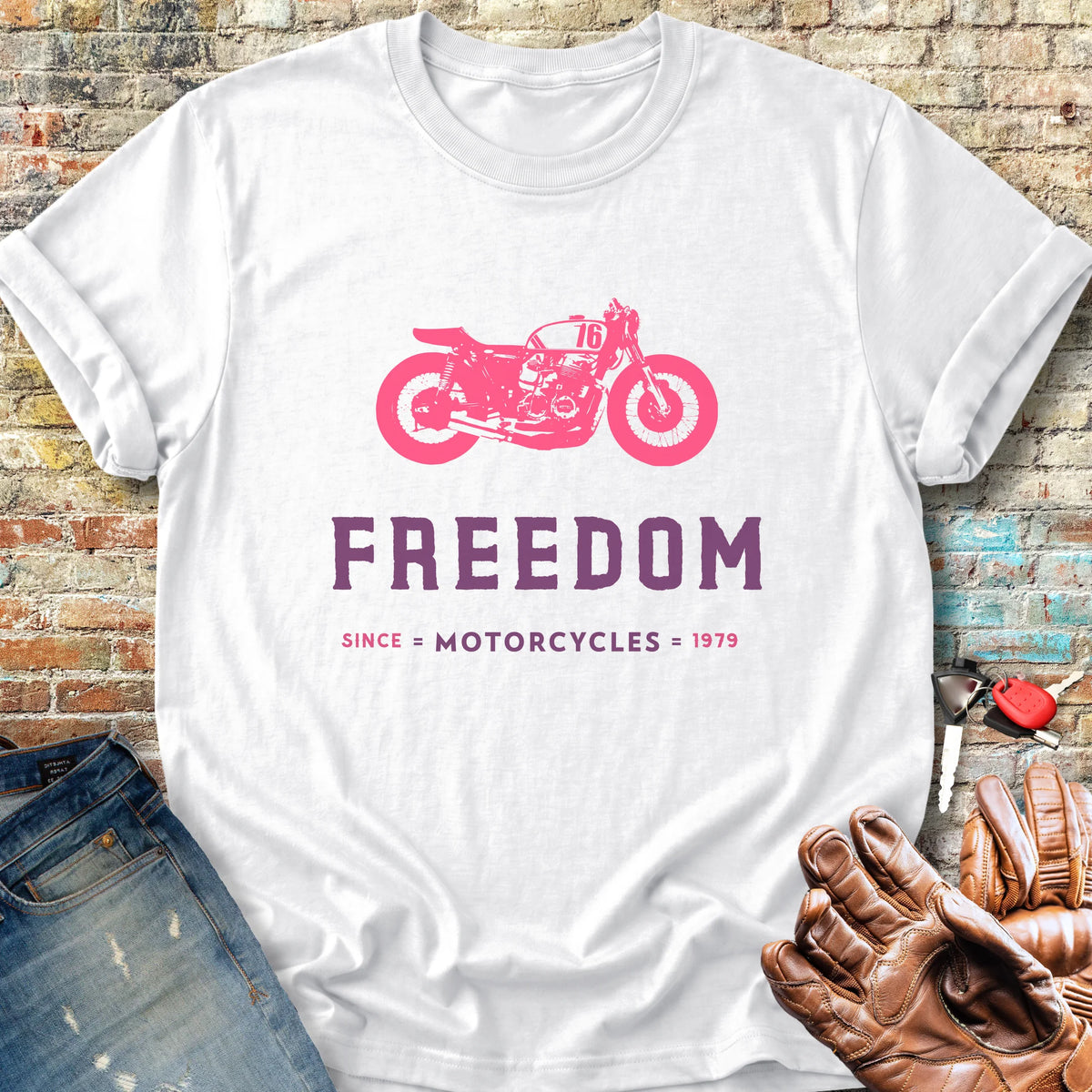 Freedom Classic T-Shirt - White
