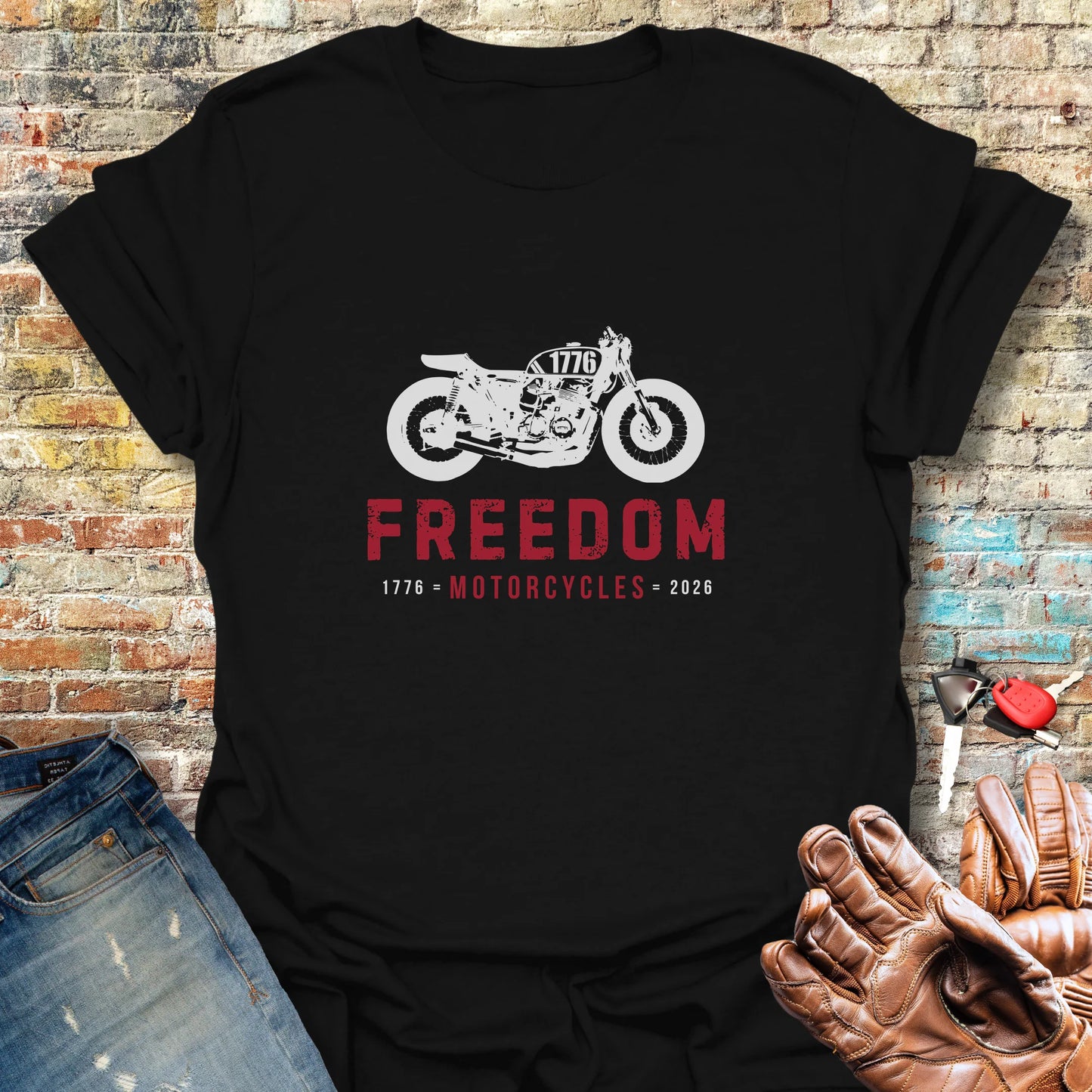 Freedom 250th T-Shirt - Black