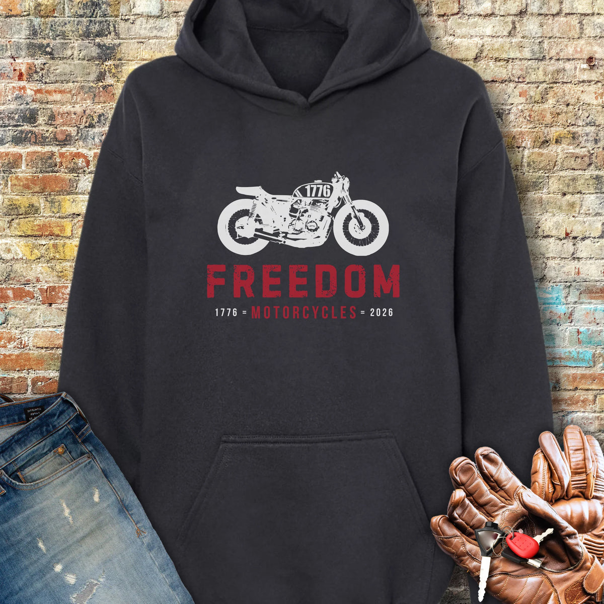 Freedom 250th Hoodie - Black
