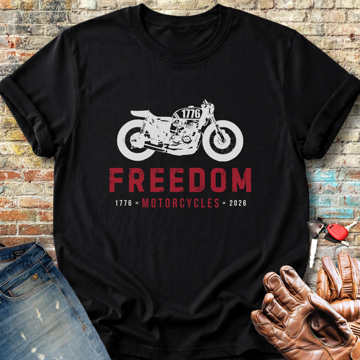 Freedom 250th Classic T-Shirt - Black