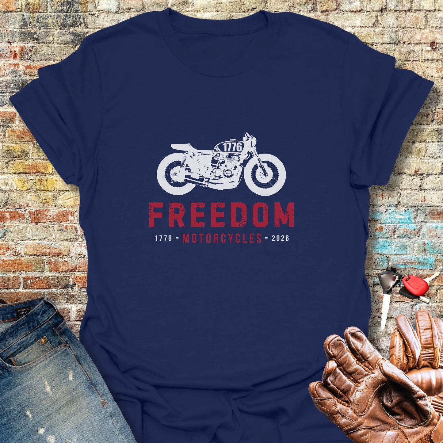 Freedom 250th T-Shirt - Navy