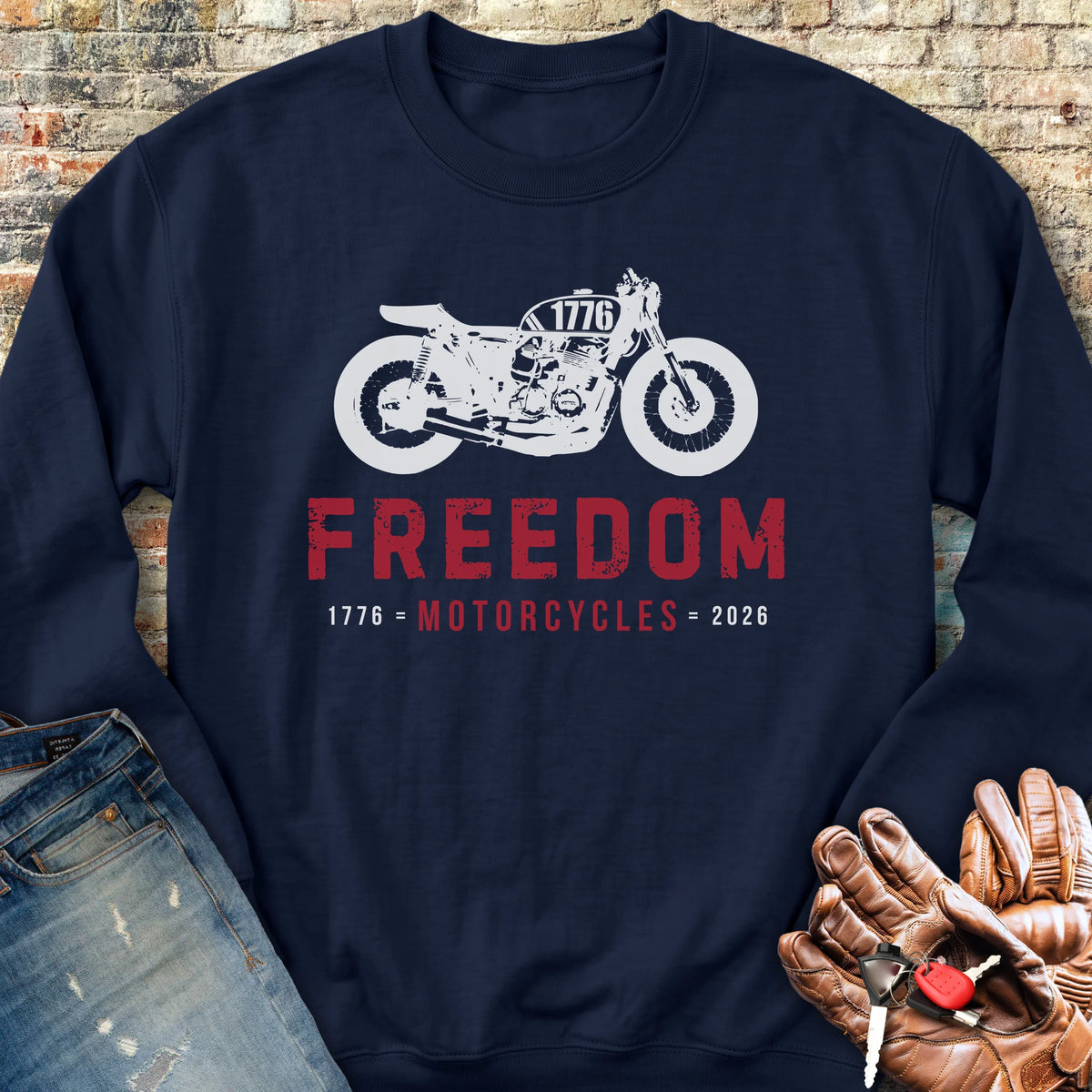 Freedom 250th Sweatshirt - Navy