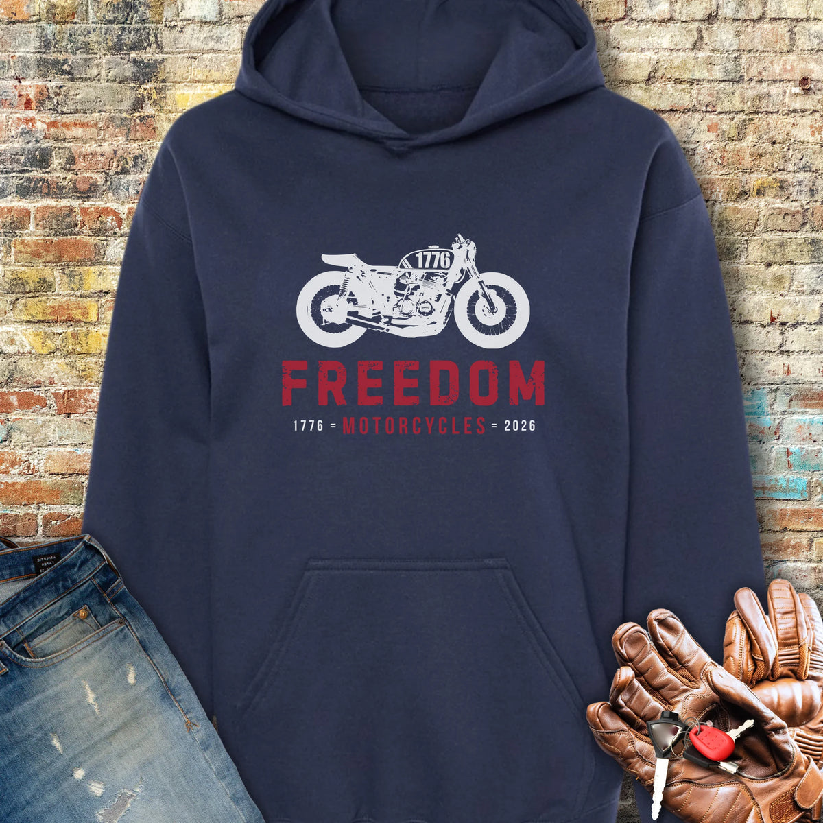 Freedom 250th Hoodie - Navy