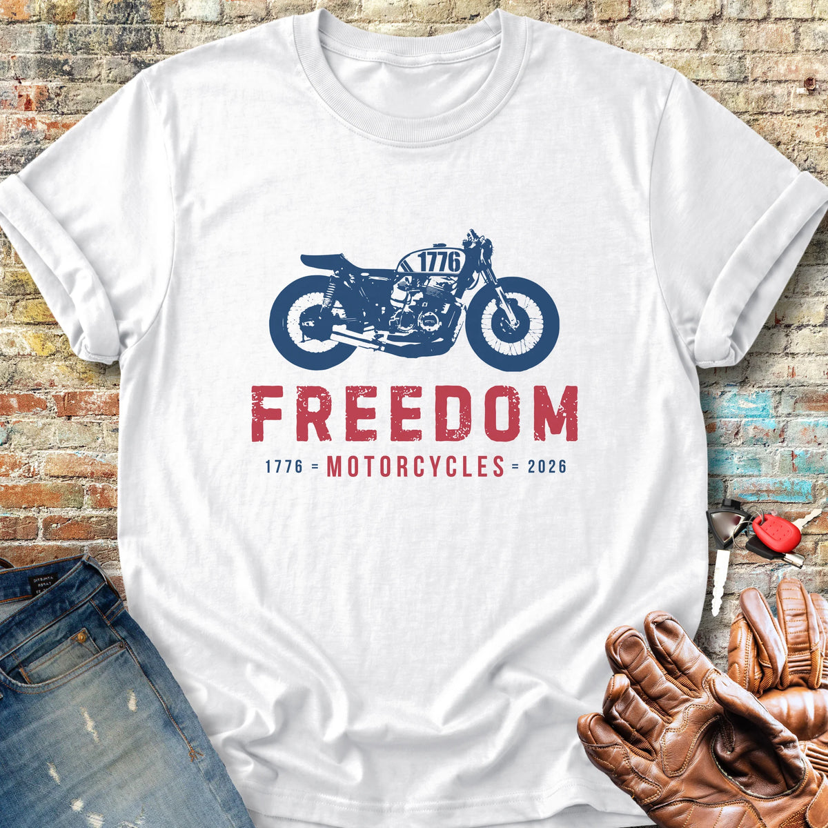 Freedom 250th Classic T-Shirt - White