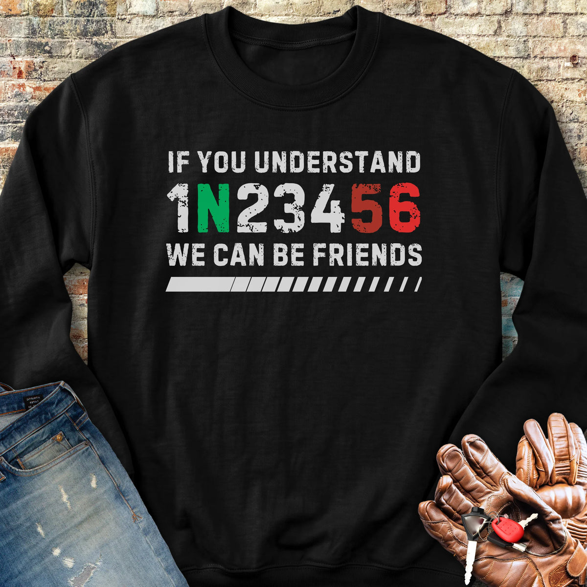 Friends Sweatshirt - Black