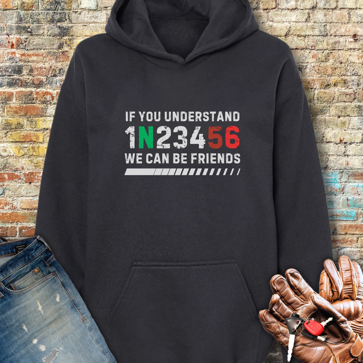 Friends Hoodie - Black