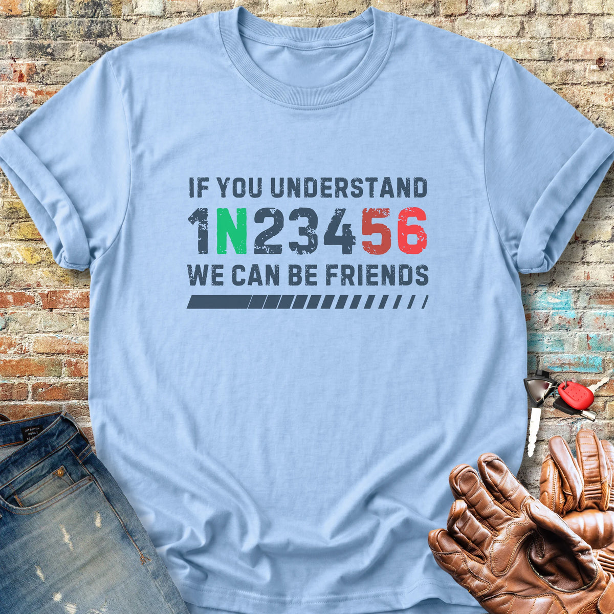 Friends Classic T-Shirt - Light Blue