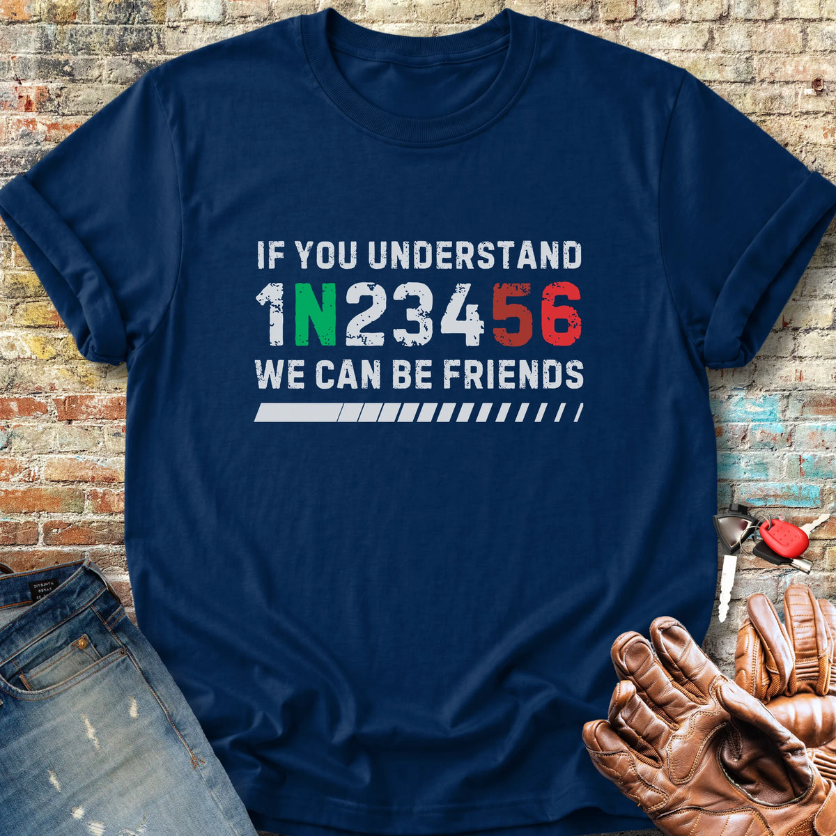Friends Classic T-Shirt - Navy