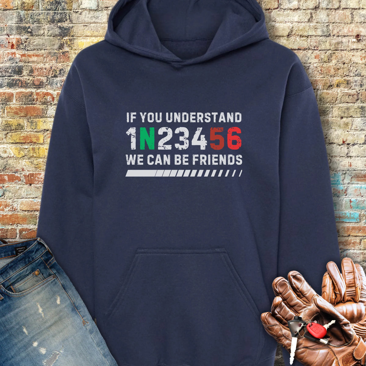 Friends Hoodie - Navy