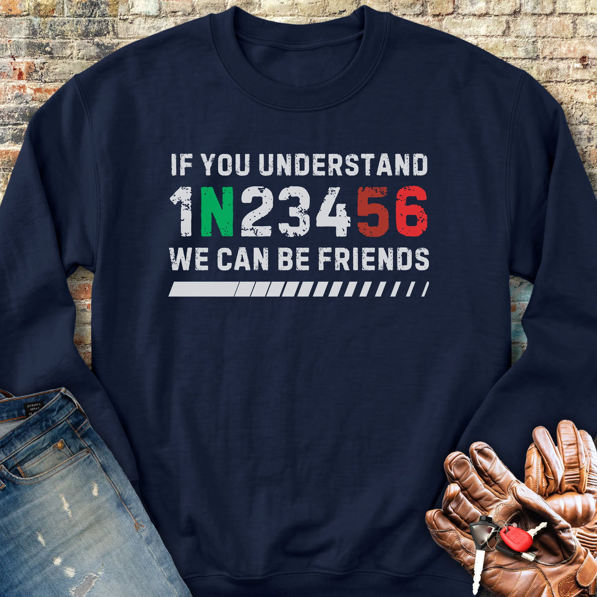 Friends Sweatshirt - Navy