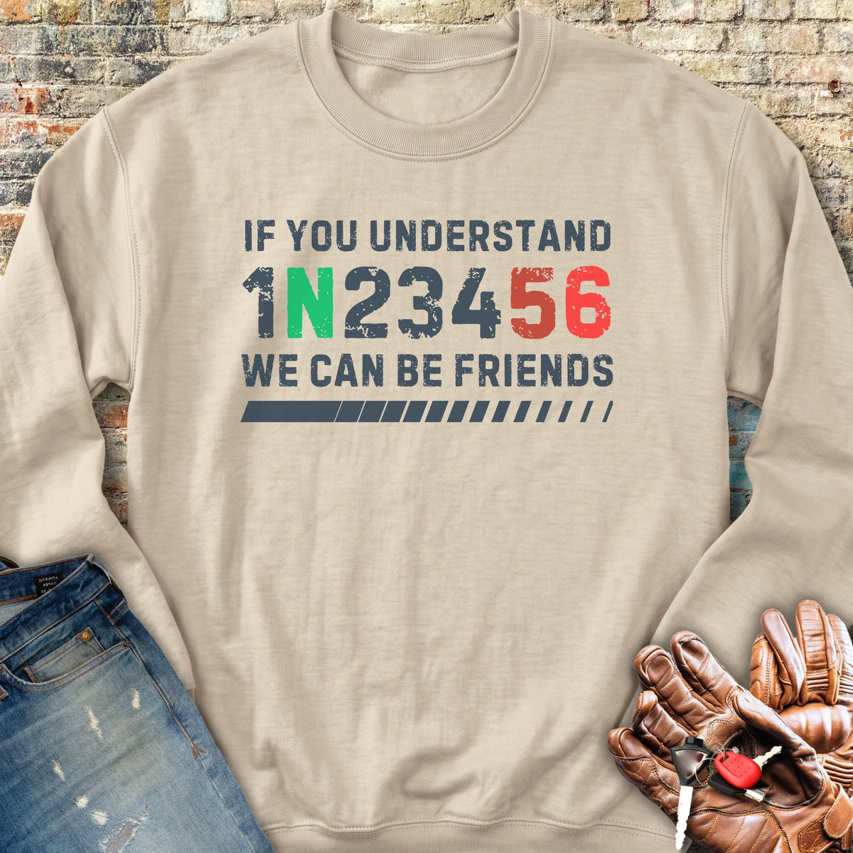 Friends Sweatshirt - Sand