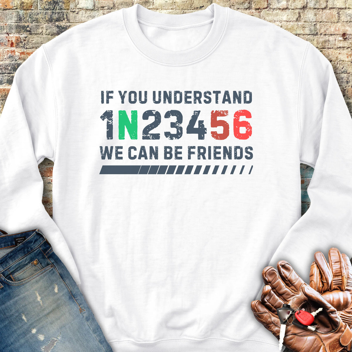 Friends Sweatshirt - White