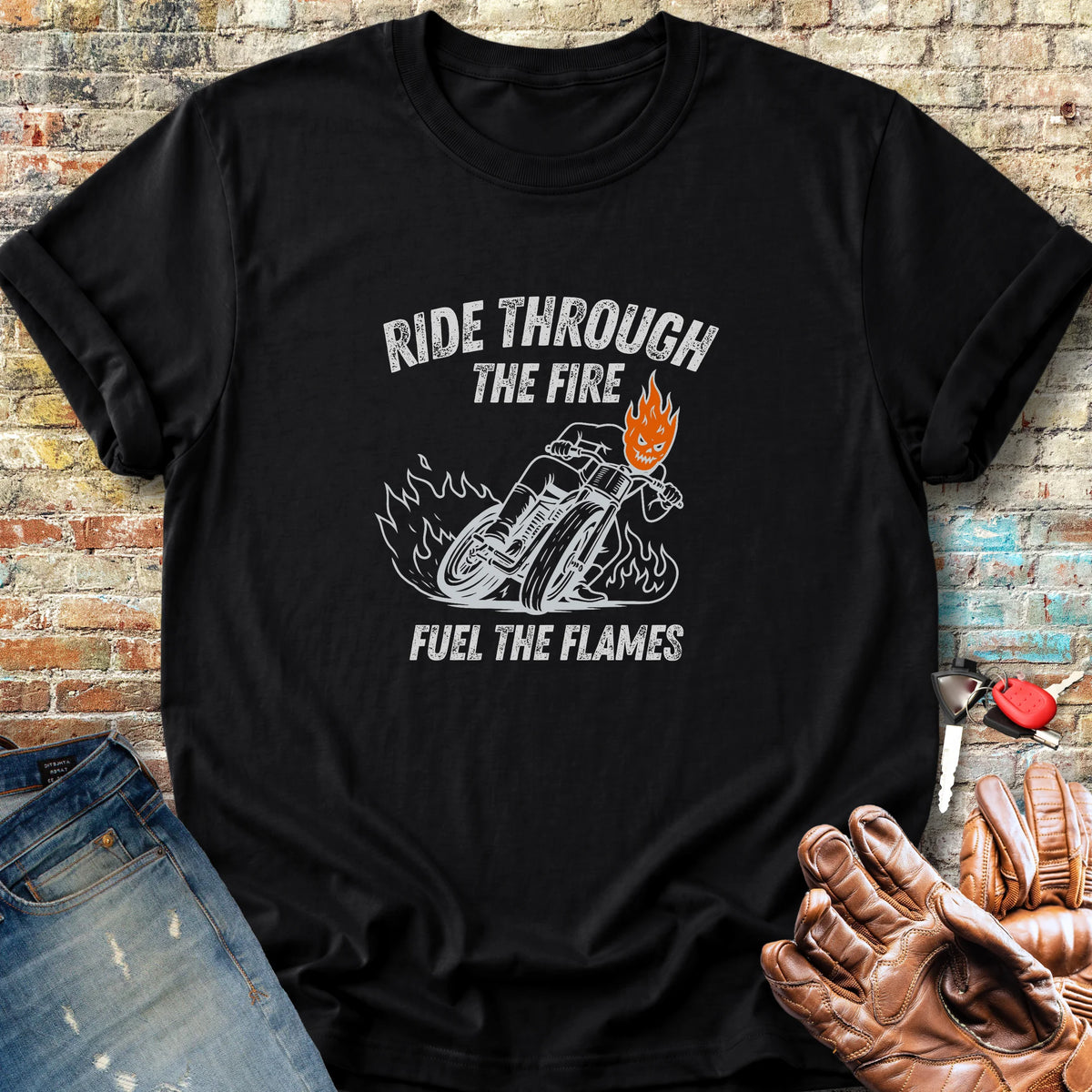 Fuel The Flames Classic T-Shirt - Black