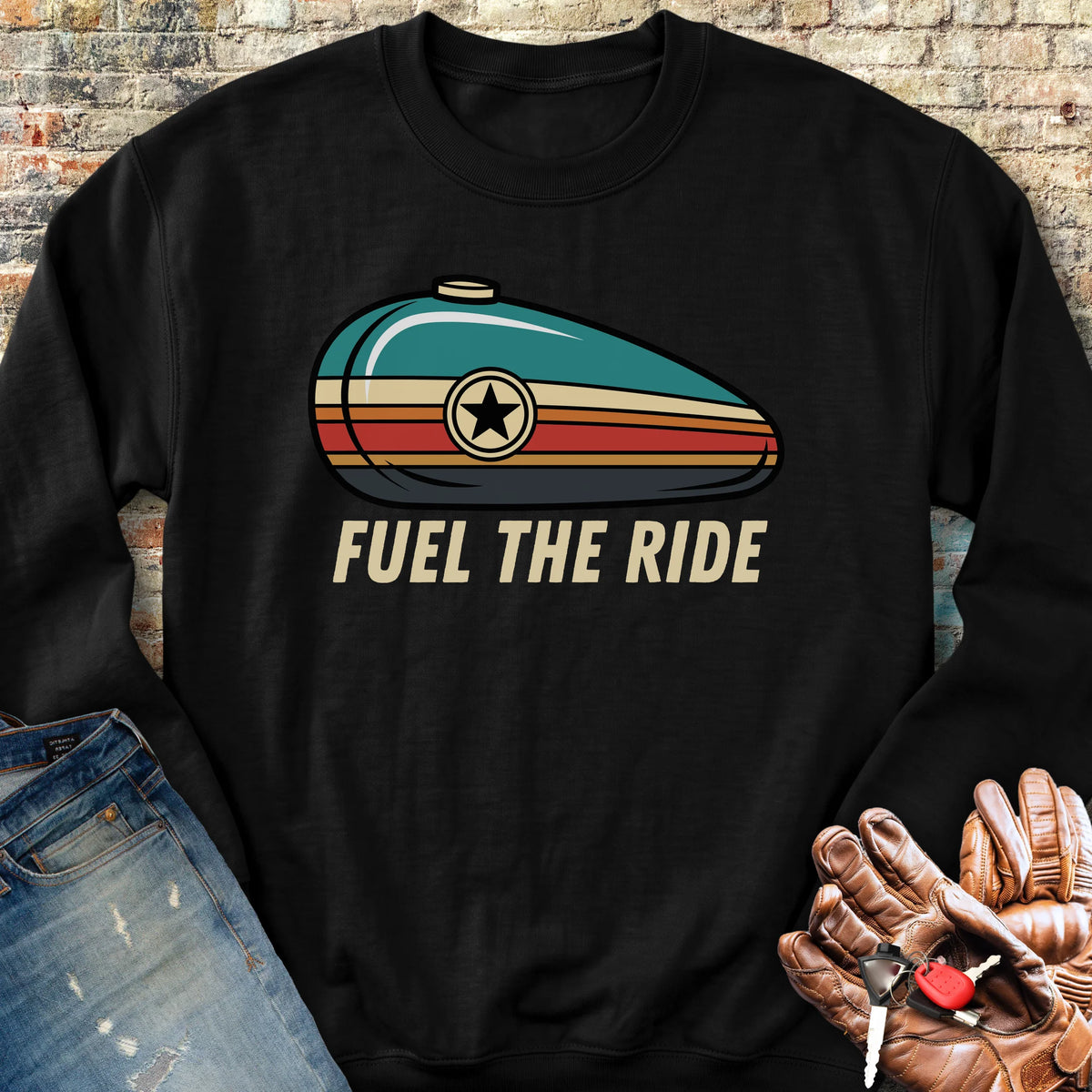 Fuel The Ride Sweatshirt - Black