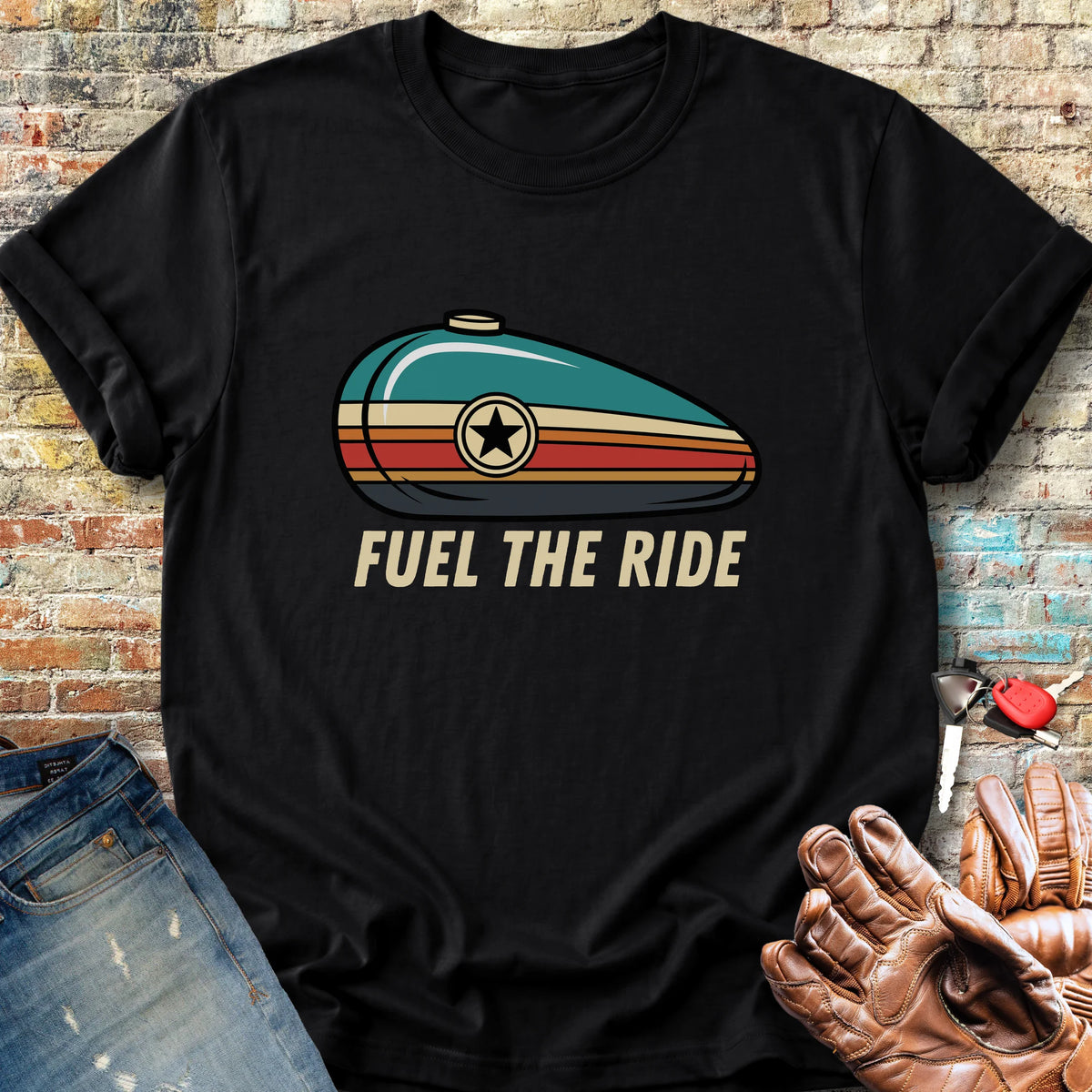 Fuel The Ride Classic T-Shirt - Black